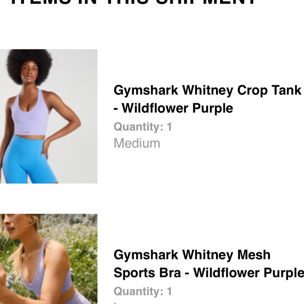 Gymshark Whitney Tank